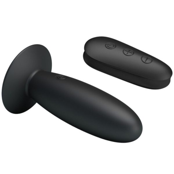 MR PLAY - PLUG ANAL AVEC TÉLÉCOMMANDE VIBRATION NOIRE - – Image 3