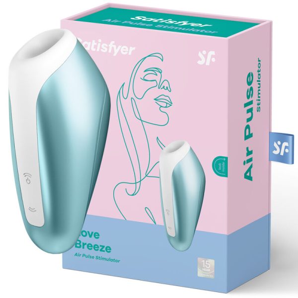 SATISFYER - LOVE BREEZE SUCCIONADOR BLEU GLACE -