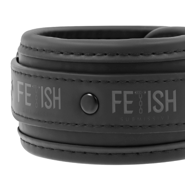 FETISH SUBMISSIVE - ENSEMBLE DE MENOTTES ET LIENS AVEC DOUBLURE EN NOPRÈNE - – Image 5