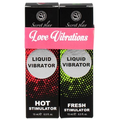 SECRETPLAY - VIBRATEUR LIQUIDE PACK LOVE VIBRATIONS -