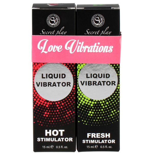 SECRETPLAY - VIBRATEUR LIQUIDE PACK LOVE VIBRATIONS -