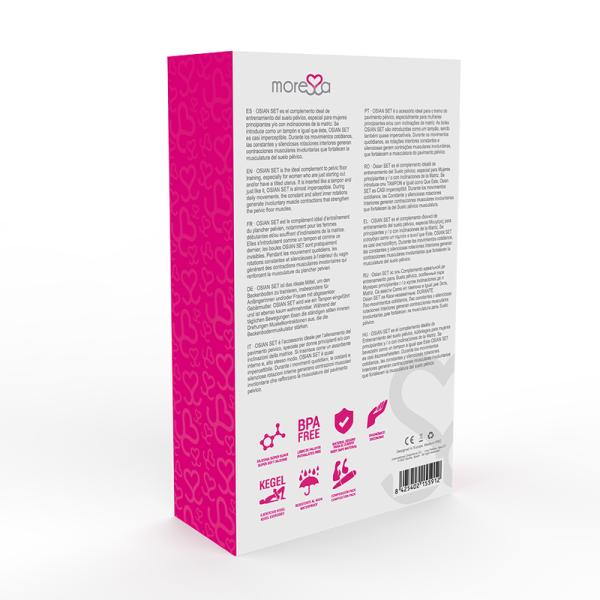 MORESSA - OSIAN SET PREMIUM SILICONE ROSE - – Image 4