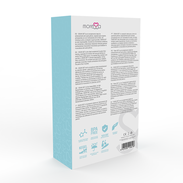 MORESSA - ENSEMBLE OSIAN SILICONE TURQUOISE PREMIUM - – Image 4