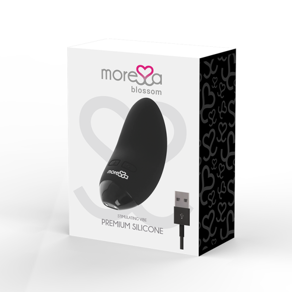 MORESSA - VIBRATEUR BLOSSOM NOIR - – Image 3