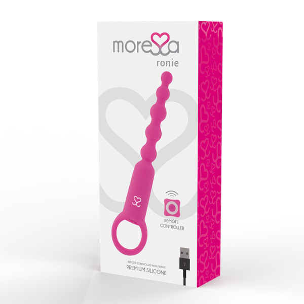 MORESSA - RONIE TÉLÉCOMMANDE PLAISIR ANAL ROSE - – Image 3