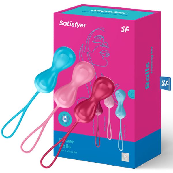 SATISFYER - ENSEMBLE ENTRAÎNEMENT LOVEBALLS 1 - – Image 2