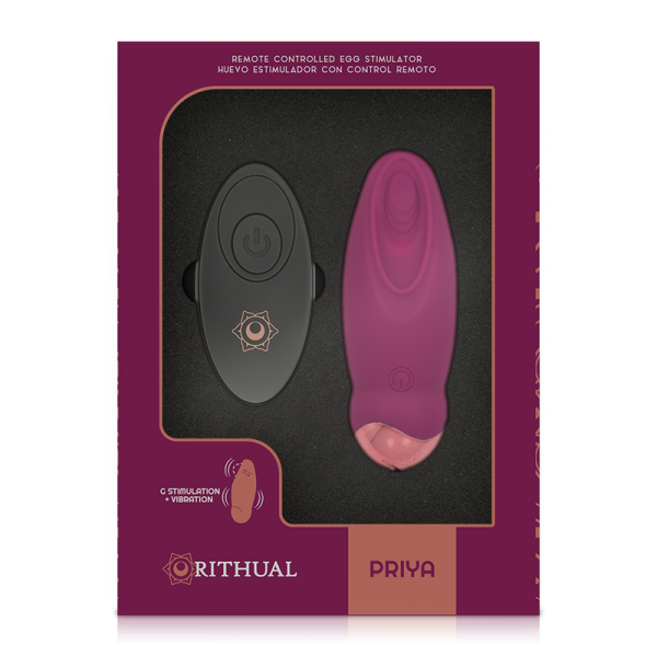 RITHUAL - PRIYA EGG TÉLÉCOMMANDE G-SPOT + VIBRATION - – Image 7