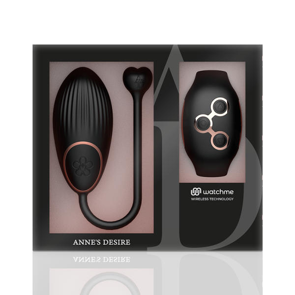 ANNE'S DESIRE - EGG TECHNOLOGIE DE TÉLÉCOMMANDE WATCHME NOIR/OR - – Image 4