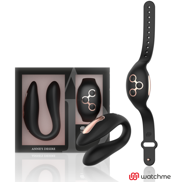 ANNE'S DESIRE - DUAL PLEASURE TECNOLOG A WATCHME NOIR/OR - – Image 2