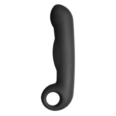 ELECTRASTIM - GODE OVID SILICONE NOIR -