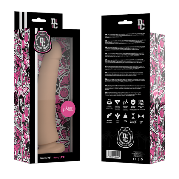 DELTA CLUB - TOYS GODE NATUREL MÉDICAL SILICONE 20 CM -O- 4 CM - – Image 4