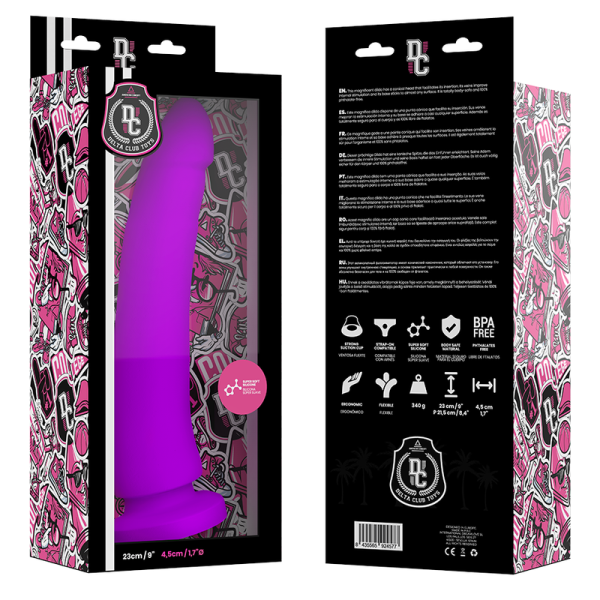 DELTA CLUB - TOYS GODE MÉDICAL LILAS SILICONE 23 CM -O- 4.5 CM - – Image 3