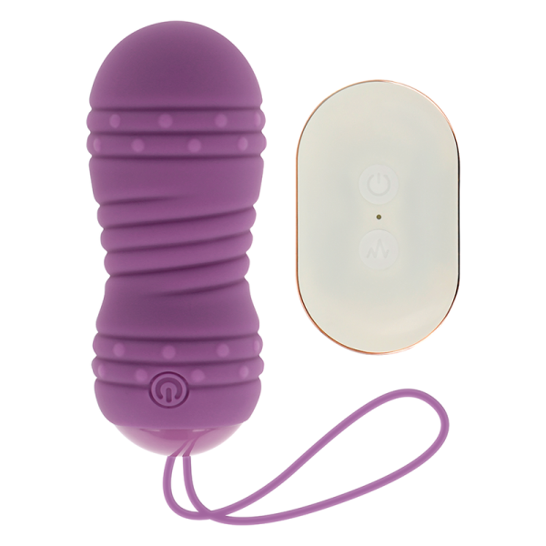 OHMAMA - ŒUF TÉLÉCOMMANDE 7 MODES DE ROTATION LILAS -
