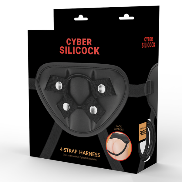 CYBER SILICOCK - HARNAIS SANGLES AVEC 3 ANNEAUX GRATUITS - – Image 5