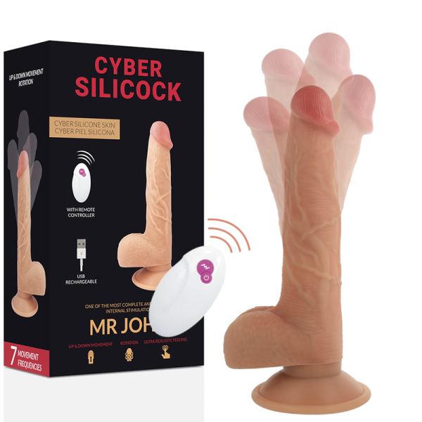 CYBER SILICOCK - TÉLÉCOMMANDE RÉALISTE MR JOHN 23.88 CM -O- 4.3 CM - – Image 4