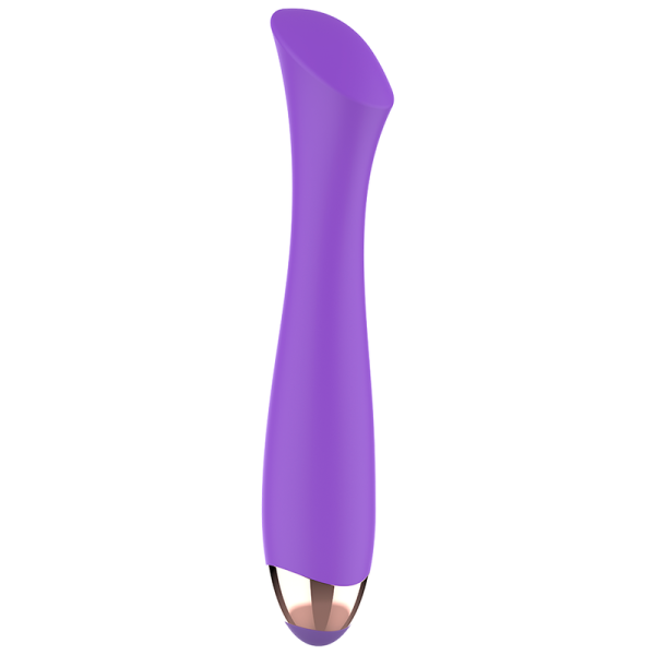 WOMANVIBE - VIBRATEUR RECHARGEABLE EN SILICONE MANDY POINT "K" - – Image 4