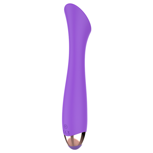 WOMANVIBE - VIBRATEUR RECHARGEABLE EN SILICONE MANDY POINT "K" - – Image 5