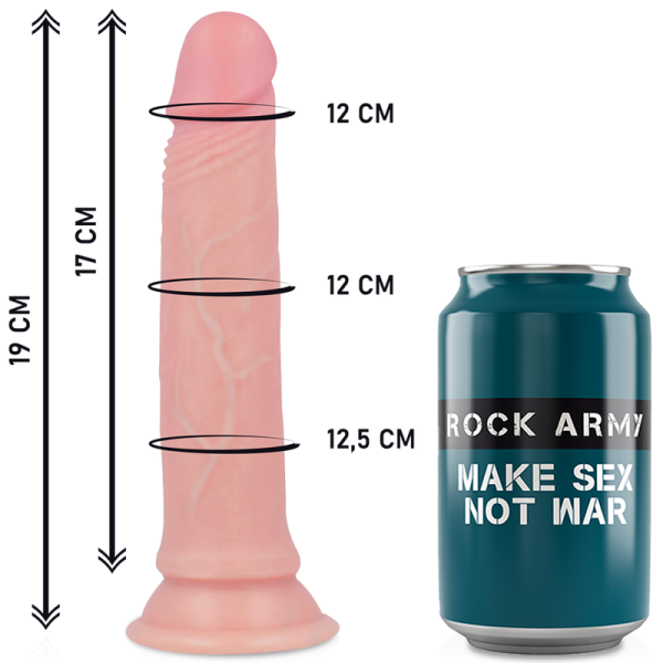 ROCKARMY - HARNAIS + GODE EN SILICONE LIQUIDE PREMIUM AVENGER 19 CM -O- 3.98 CM - – Image 3