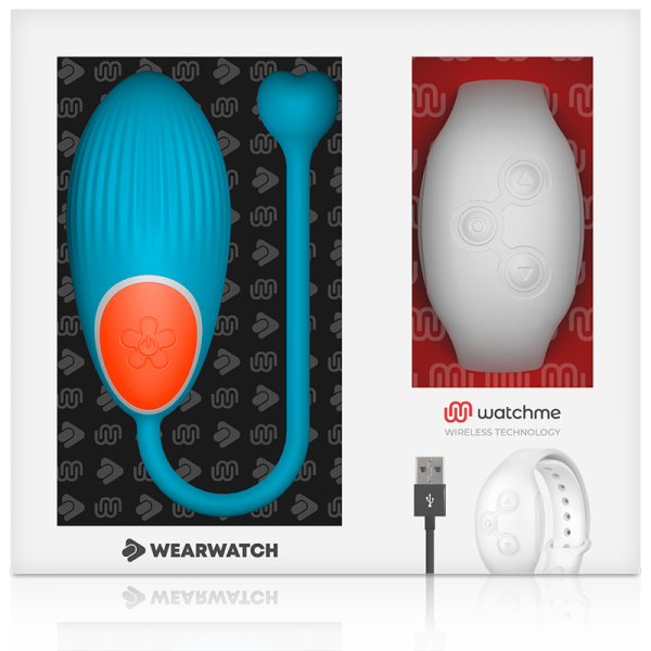 WEARWATCH - TÉLÉCOMMANDE WATCHME TECHNOLOGIE BLEU OEUF / NIVEO - – Image 6