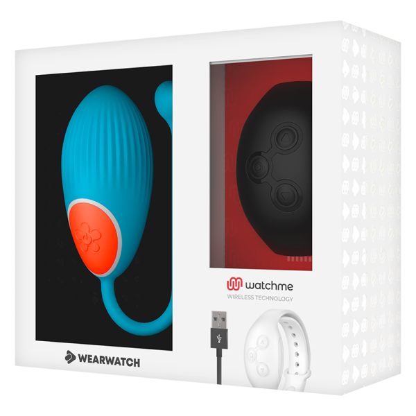 WEARWATCH - TÉLÉCOMMANDE WATCHME TECHNOLOGIE BLEU OEUF / JET - – Image 6