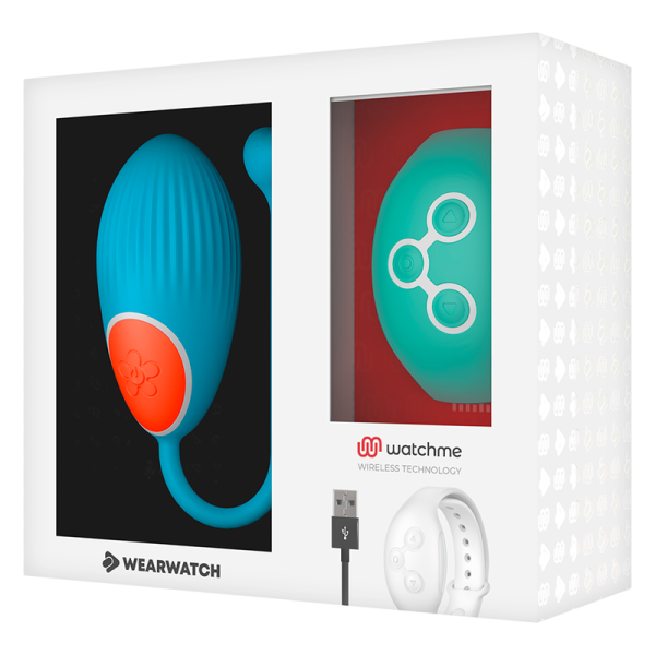 WEARWATCH - TÉLÉCOMMANDE WATCHME TECHNOLOGIE BLEU OEUF / AIGUE-MARINE - – Image 7