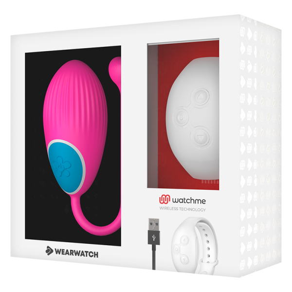 WEARWATCH - TÉLÉCOMMANDE WATCHME TECHNOLOGIE ŒUF FUCHSIA / NIVEO - – Image 6