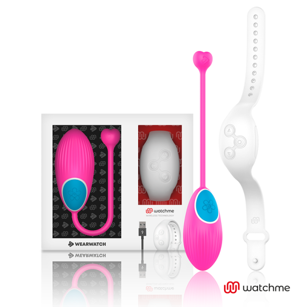 WEARWATCH - TÉLÉCOMMANDE WATCHME TECHNOLOGIE ŒUF FUCHSIA / NIVEO - – Image 2