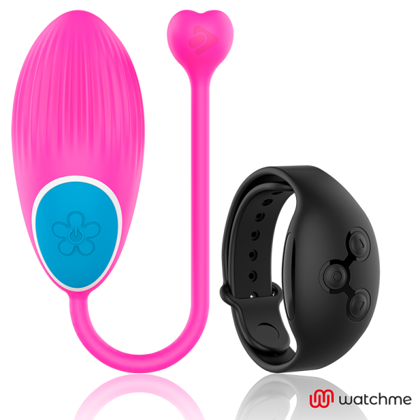 WEARWATCH - TÉLÉCOMMANDE WATCHME TECHNOLOGIE ŒUF FUCHSIA / JET - – Image 3