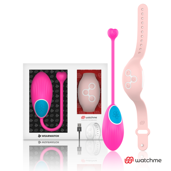 WEARWATCH - TÉLÉCOMMANDE WATCHME TECHNOLOGIE OEUF FUCHSIA / ROSE - – Image 3