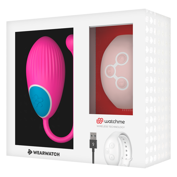 WEARWATCH - TÉLÉCOMMANDE WATCHME TECHNOLOGIE OEUF FUCHSIA / ROSE - – Image 7