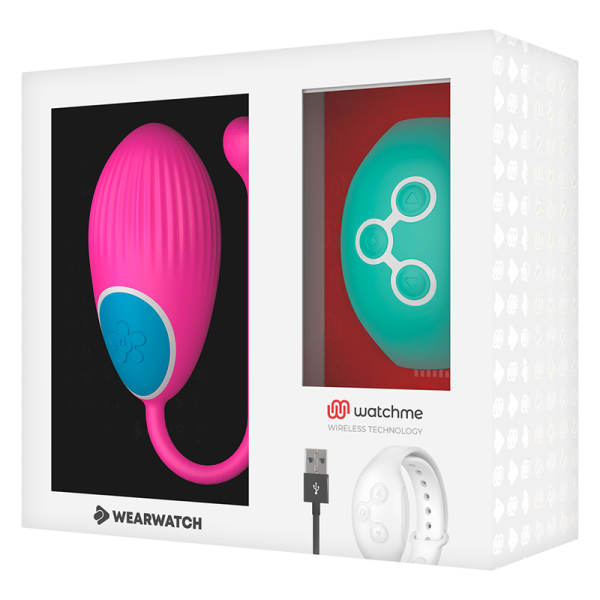 WEARWATCH - WATCHME TECHNOLOGIE TÉLÉCOMMANDE ŒUF FUCHSIA / EAU DE MER - – Image 7