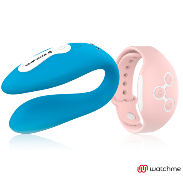 WEARWATCH - WATCHME VIBRATEUR DOUBLE TECHNOLOGIE INDIGO / ROSE - – Image 3