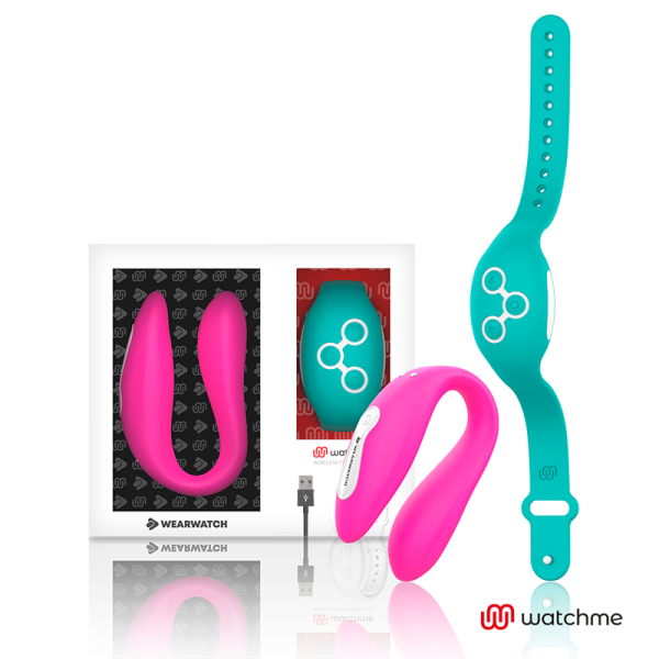 WEARWATCH - VIBRATEUR WATCHME DOUBLE TECHNOLOGIE FUCHSIA / EAU DE MER - – Image 2