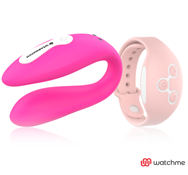 WEARWATCH - VIBRATEUR WATCHME DOUBLE TECHNOLOGIE FUCHSIA / ROSE - – Image 3