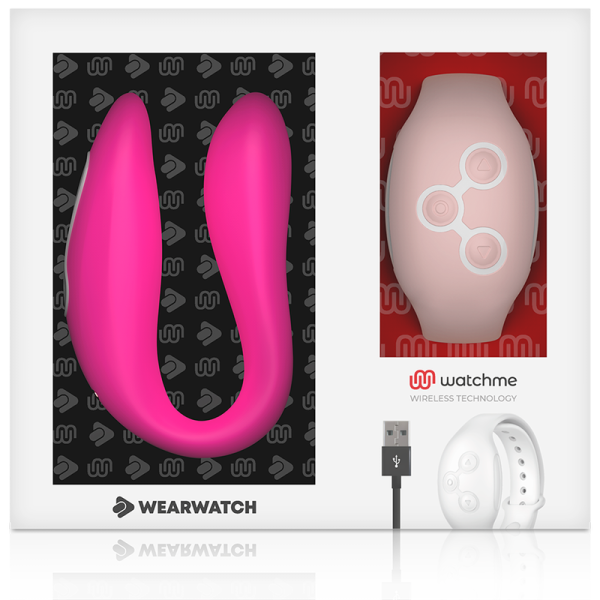 WEARWATCH - VIBRATEUR WATCHME DOUBLE TECHNOLOGIE FUCHSIA / ROSE - – Image 7