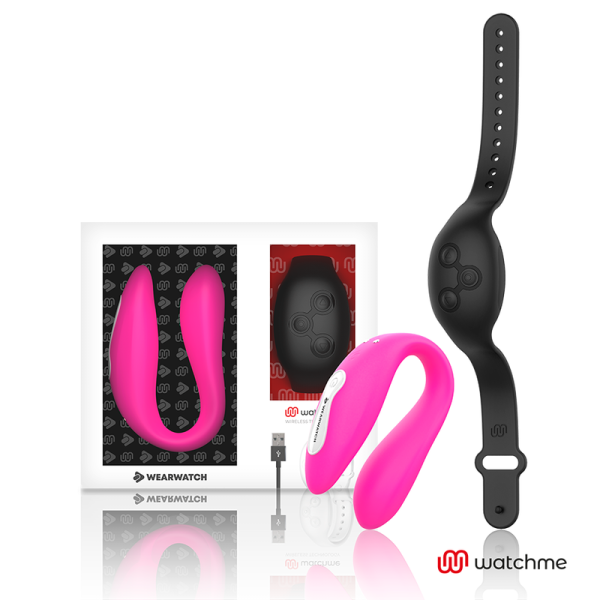 WEARWATCH - VIBRATEUR DOUBLE TECHNOLOGIE WATCHME FUCHSIA/AZABACHE - – Image 2