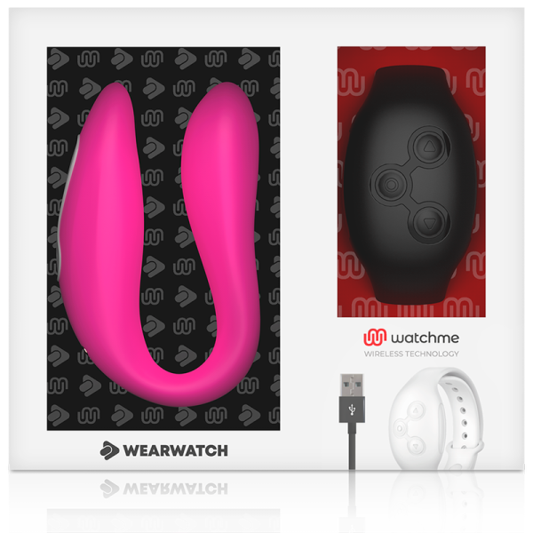 WEARWATCH - VIBRATEUR DOUBLE TECHNOLOGIE WATCHME FUCHSIA/AZABACHE - – Image 7