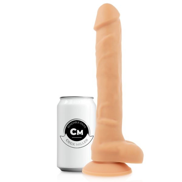 COCK MILLER - HARNAIS + COCKSIL ARTICULABLE DENSITÉ SILICONE 24 CM - – Image 5