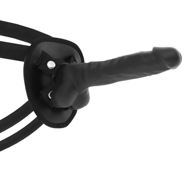 COCK MILLER - HARNAIS + SILICONE DENSITÉ ARTICULABLE COCKSIL NOIR 19,5 CM - – Image 3