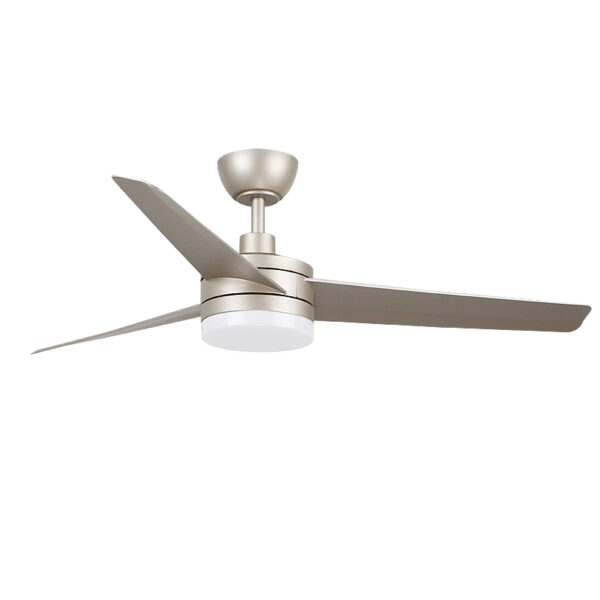 Ventilateur de plafond LED courbe grise - Ledme - LM8814