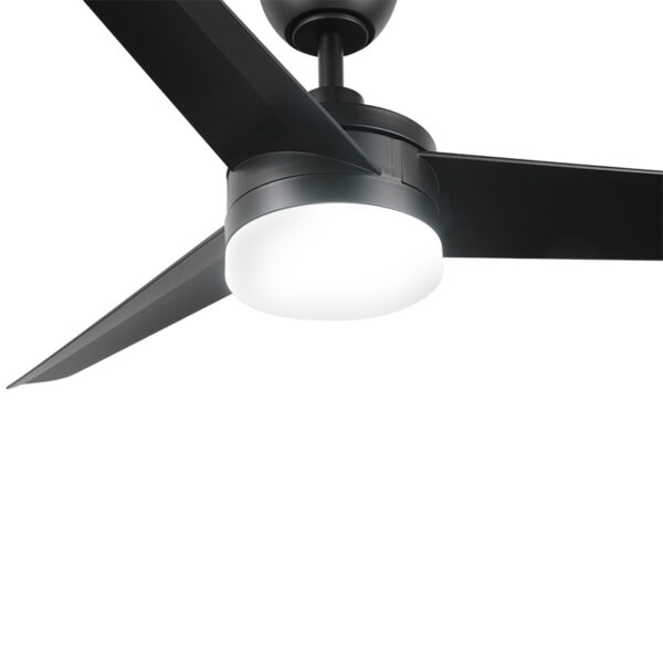 Ventilateur de plafond LED courbe noire - Ledme - LM8813 – Image 3