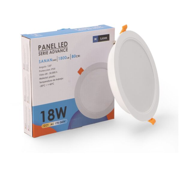 Downlight LED Circulaire Série Advance 18W CCT CCT - Ledme - LM5003 – Image 3