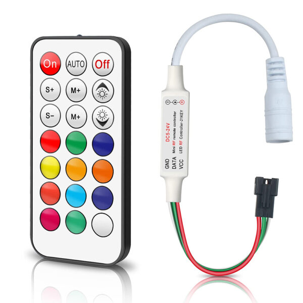 Mini contrôleur coloré pour bande LED numérique - Ledme - LM2090