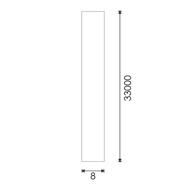 Ruban adhésif double face 3M 8 mm - 33 mètres - Ledme - LM2073 – Image 2