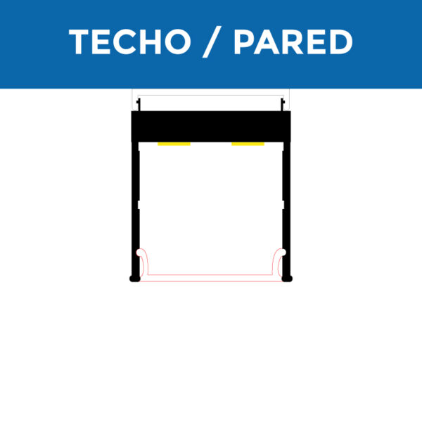 Profilé aluminium MinLed 2 mètres - DSC - Ledme - LM3368 – Image 3