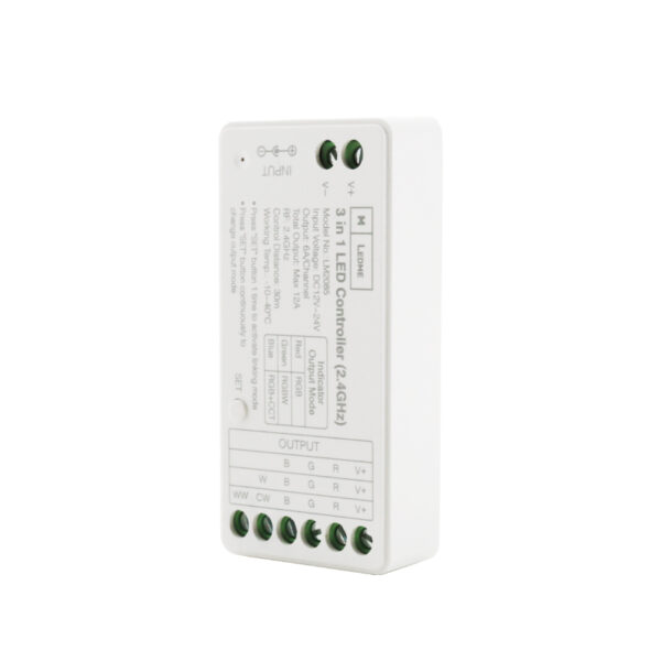 Contrôleur de variateur LED RGB/RGBW/RGB+CCT - Ledme - LM2081
