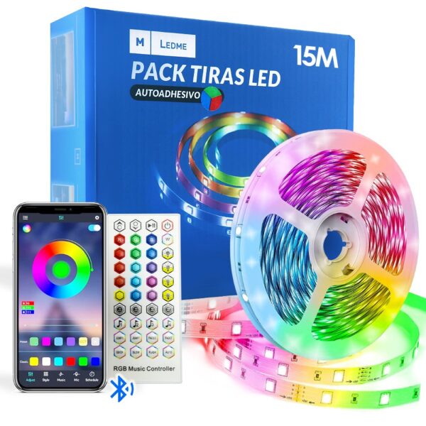 Pack Tira de LED 24V 5050 16L RGB - 15 métros - Ledme - LM2406