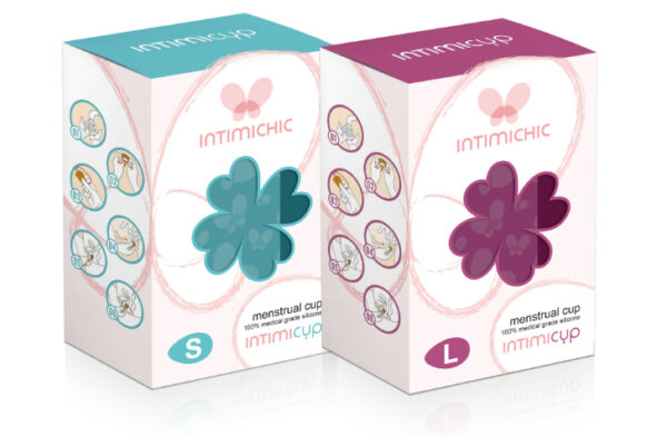 INTIMICHIC - COUPE MENSTRUELLE EN SILICONE DE QUALITÉ MÉDICALE TAILLE L - – Image 8