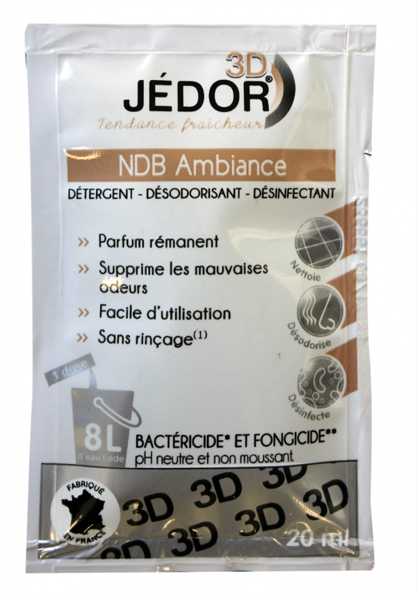 Jedor 3d detergent 250 dosettes de 20ml - parfum au choix - HYDRACHIM - Détergents sol – Image 3