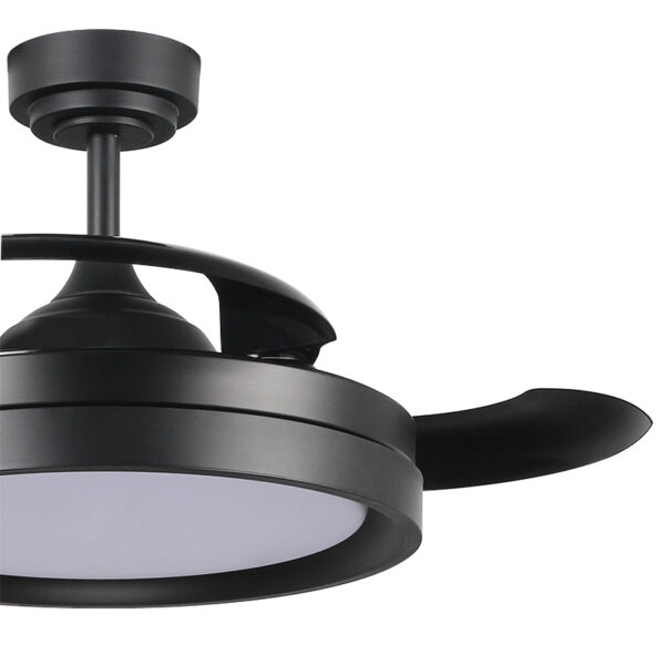Ventilateur de plafond LED Yeray Noir II - Ledme - LM8819 – Image 5